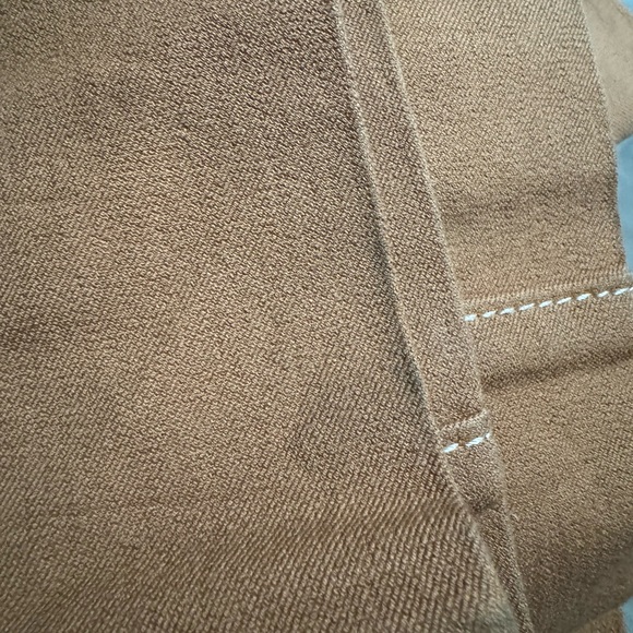 Derek Lam 10 Crosby Flare Trousers in a tan/brown women's sz 0 career office - Picture 16 of 16